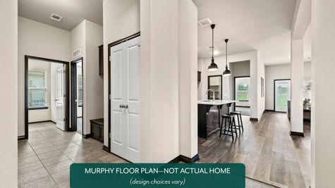 Murphy. Murphy- Hallway to mudroom and flex space