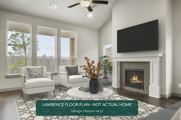 Lawrence. New Home Bixby OK- Lawrence Plan