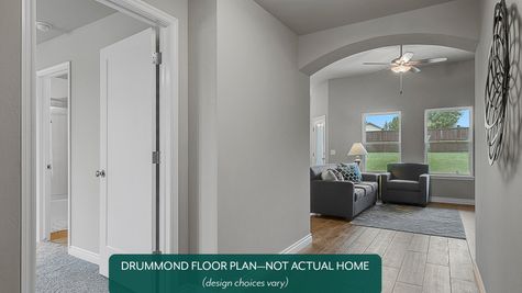 Drummond. Entry and Foyer