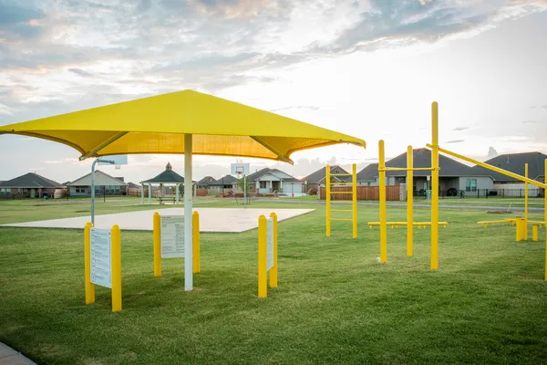 Outdoor gym park in Valencia - new homes in Edmond, OK