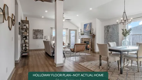 Holloway. New Home Blanchard OK- Holloway Plan
