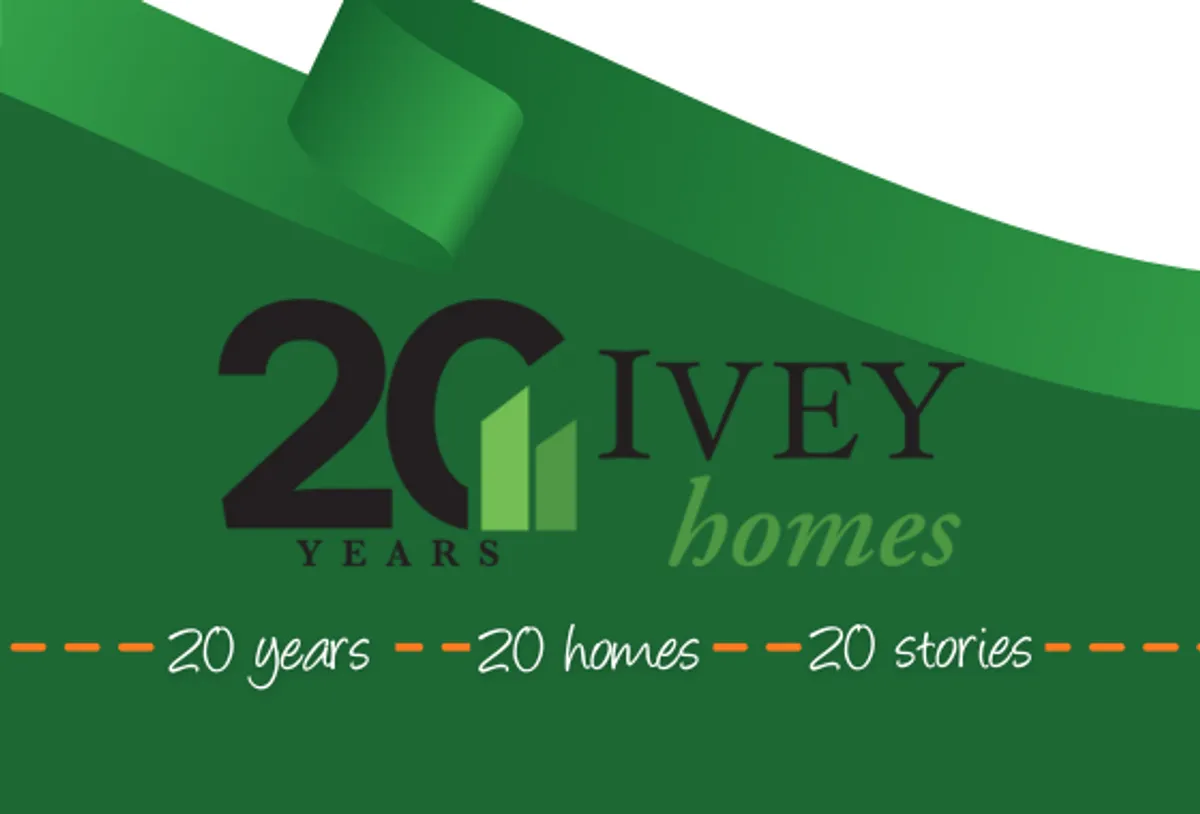 As Ivey Homes celebrates our 20th Anniversary Building a Better Home in the Augusta River Region, we look to those who have made our legacy so special to share their stories, so we may celebrate this milestone with the meaning only their memories can provide.