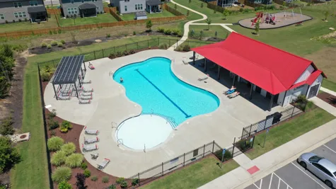 fun, pool, water, swim, playground, play, slide, red slide, community, community pool, community playground, Grovetown, GA, Ivey Homes