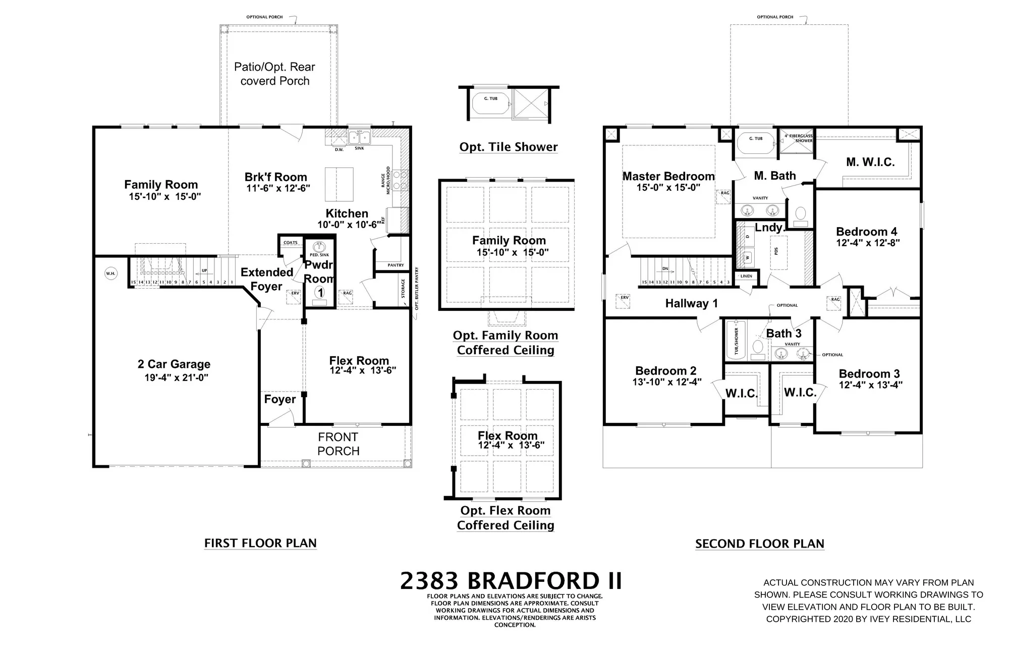 Bradford II Ivey Residential B&W Fpls