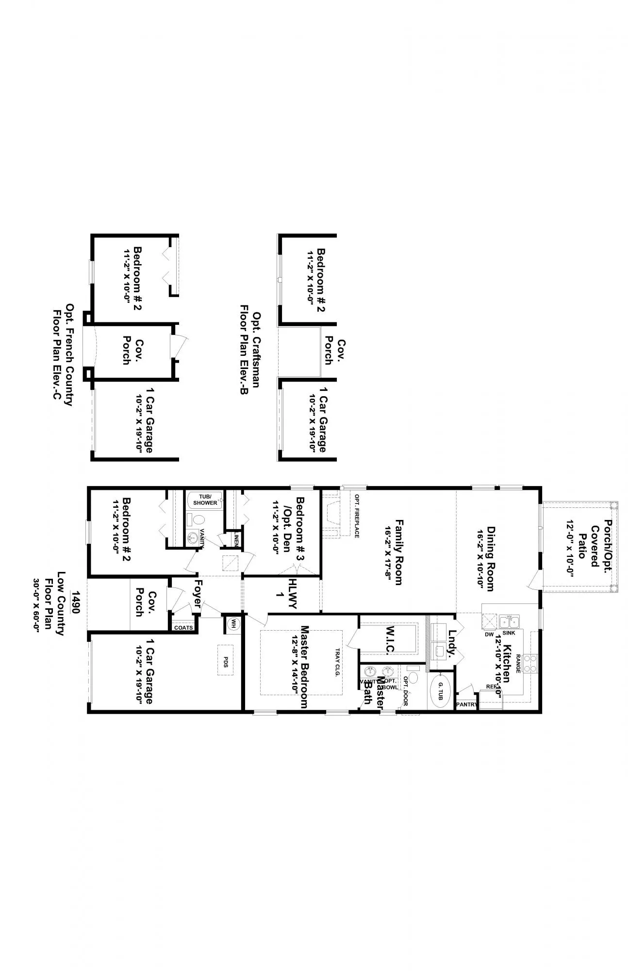 1490 Floor Plans
