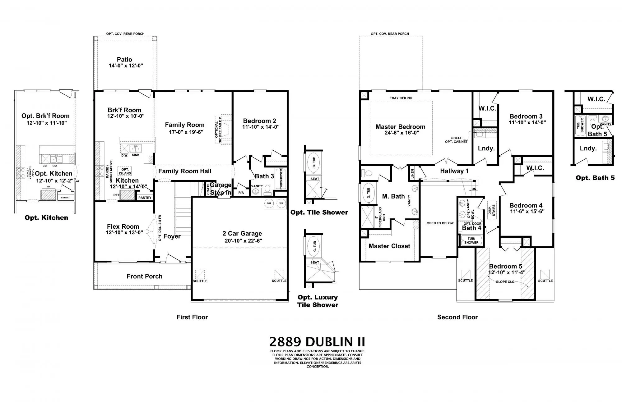 2889 Dublin II Floorplan