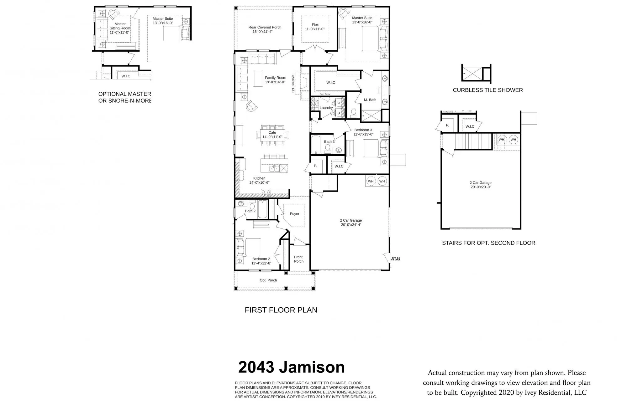 2043 Jamison Plan B&W Fpls SINCLAIR UPDATE