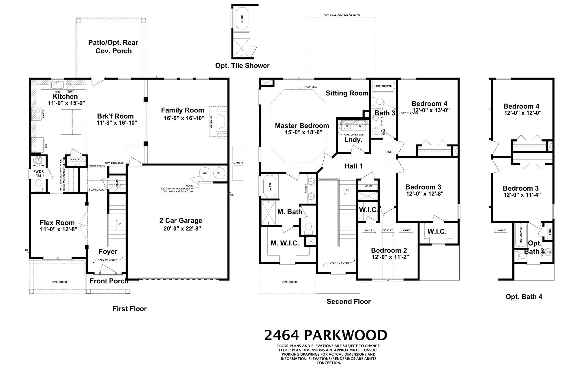 2464 Parkwood Floorplan