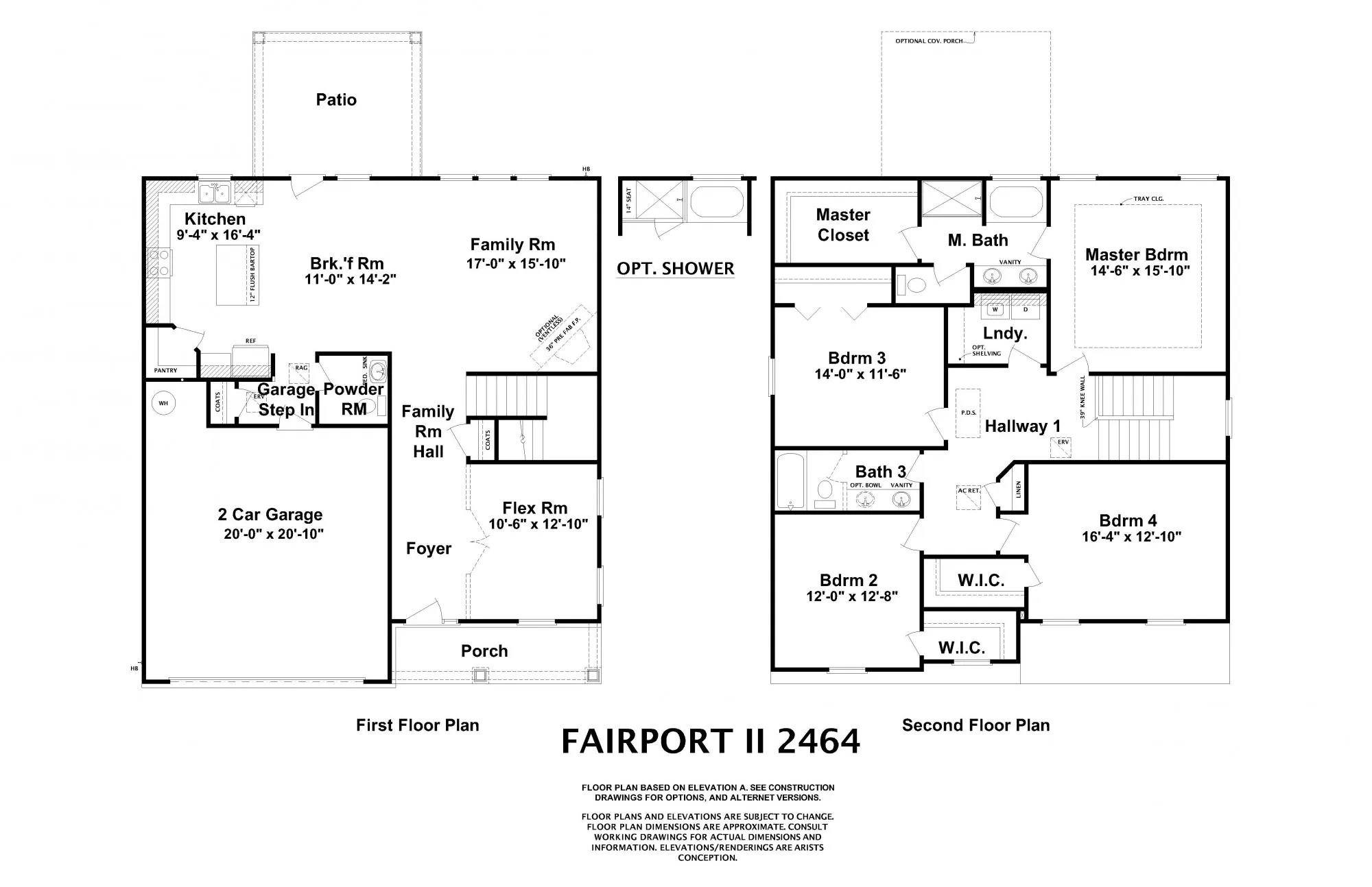 2464 Fairport II Floorplan