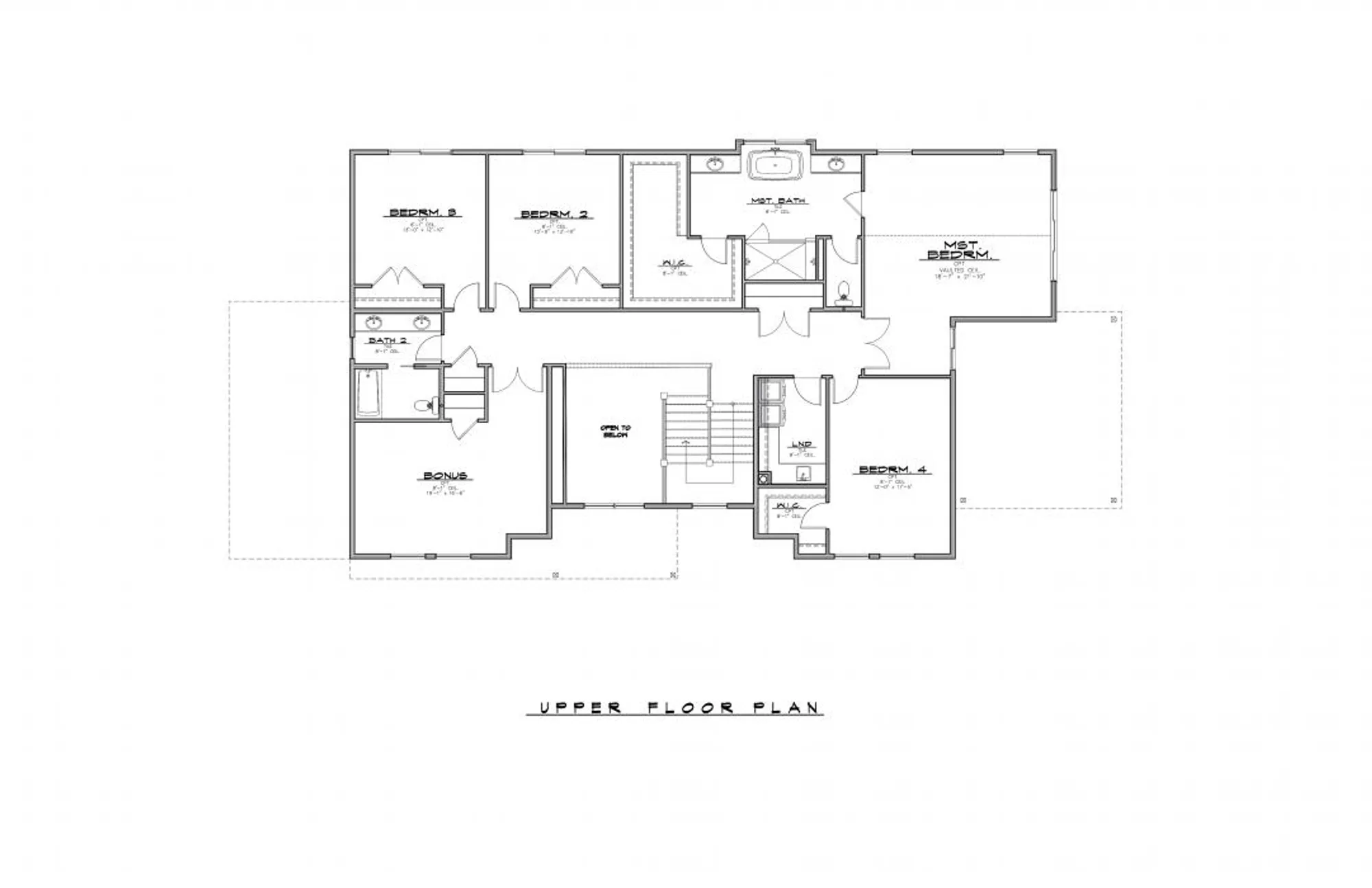 Ravenwood Upper Floor Plan