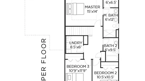 Lolo 4 BR Upper Level Floorplan