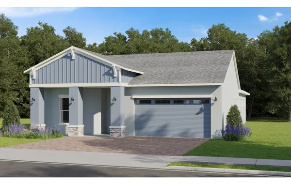 Holly B Floor Plan at Ridgehaven in Ormond Beach Florida New Single Family Homes by Jones Homes USA