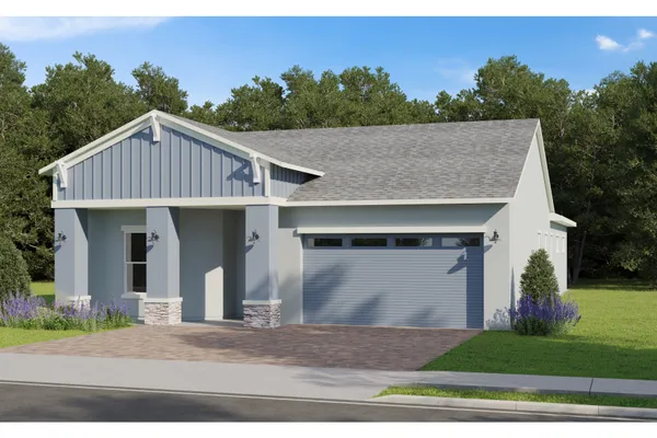 Holly B Floor Plan at Ridgehaven in Ormond Beach Florida New Single Family Homes by Jones Homes USA