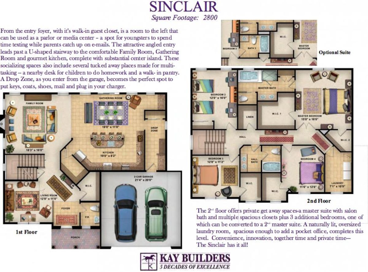 Sinclair Single Floorplan Rendering