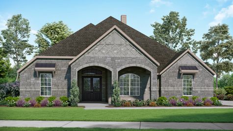 409 Englewood Ln - Images are artist renderings and will differ from the actual home built.