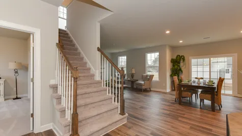 Campbell Model Home Stairs