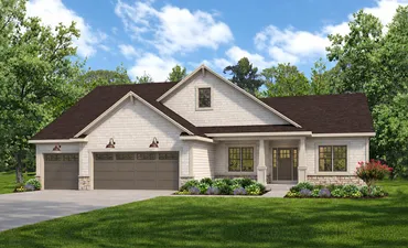 Driveway & Landscaping not included. Not actual home, but similar plan.