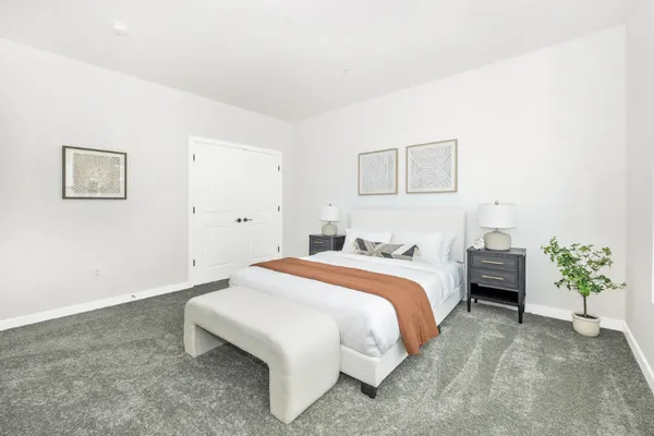 Bedroom with Custom Interior Package