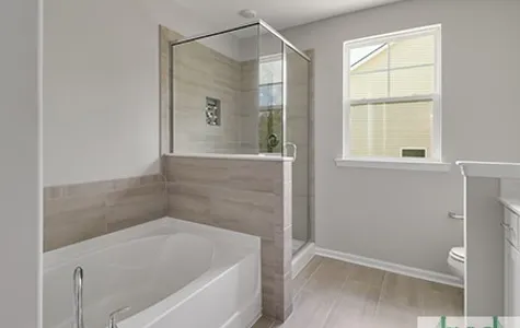 primary bath -  Photos, features, & selections shown are for illustration purposes only & will vary from the home built
