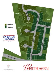 Plat Map for Westhaven