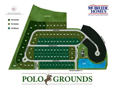 Plat Map for Polo Grounds Manors