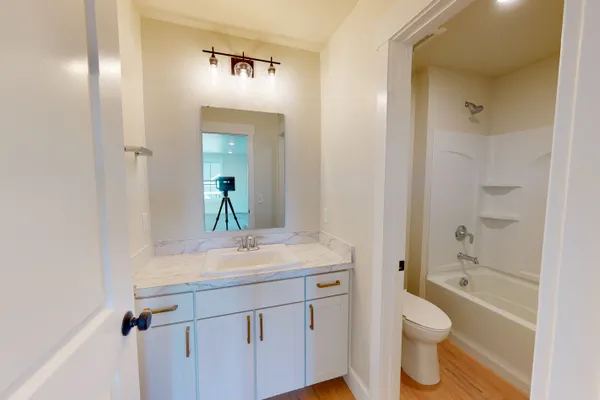 bathroom in the annafeld subdivision by mccall homes