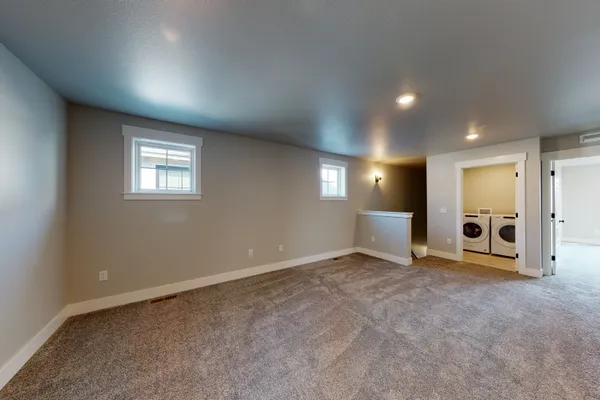 family room in a new home in billings mt by mccall homes