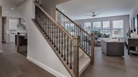 Large open stairwell