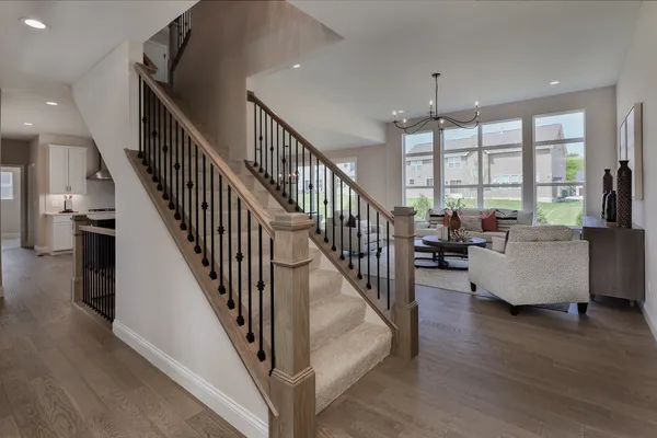 Open Stairs to 2nd Floor