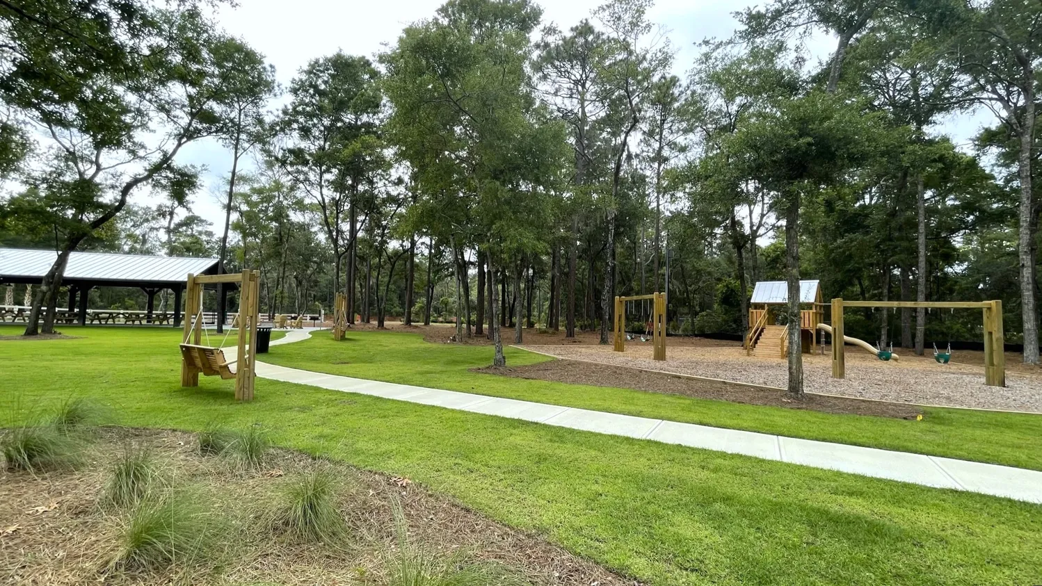 Amenity Center | Walking Trail, Playground, Pavilion with Picnic Area, Grills and Firepit