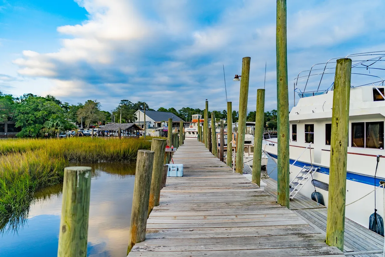 Live Three Miles from Calabash Waterfront Dining
