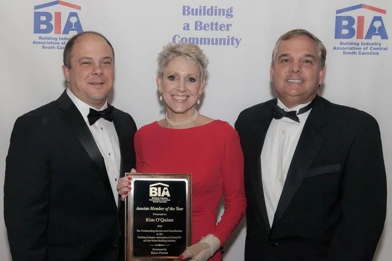 BIA of Central South Carolina award recipient, Kim O'Quinn