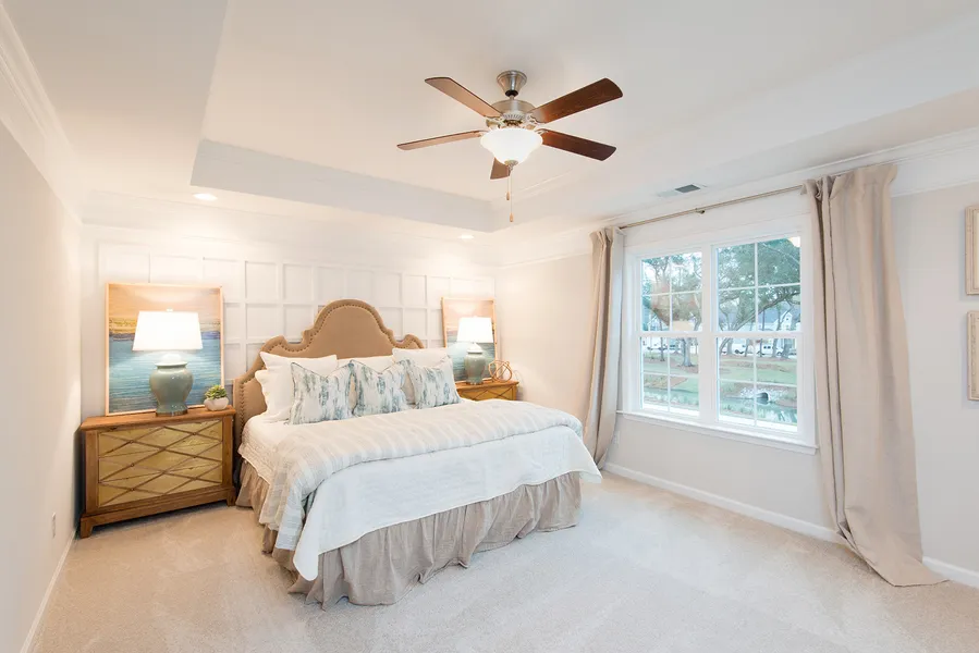 bedroom in a new home in columbia sc by mungo homes
