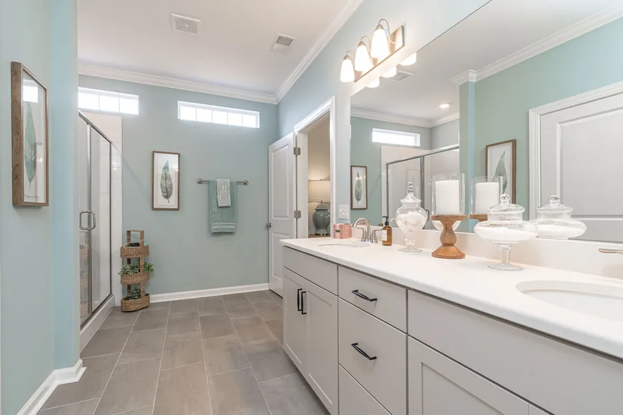 bathroom in a new home in beaufort sc by mungo homes