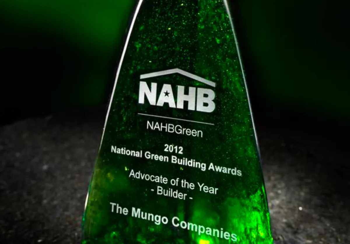 National Green Building Awards 2021 statuette
