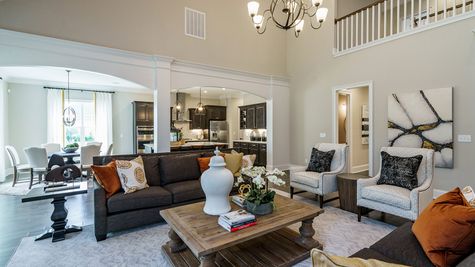 Family Room to Kitchen | Patterson Plan