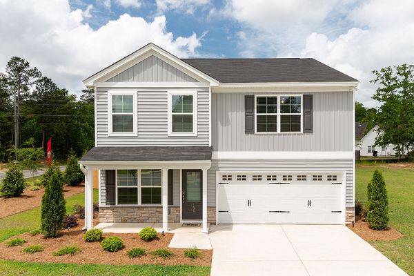 New home for sale in Greenville NC featuring Mungo's Lancaster Plan