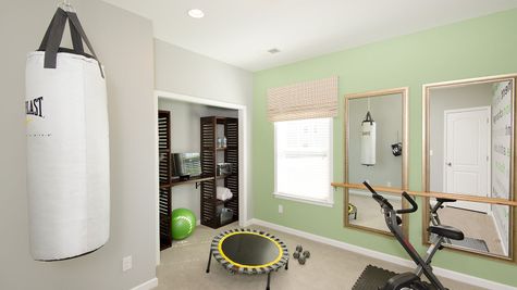 Secondary Bedroom / Gym | Carson Plan