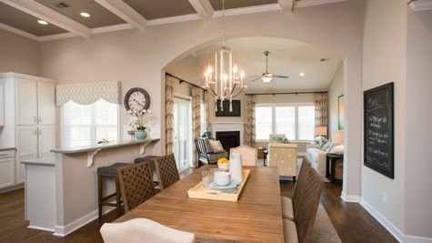 Eat-In to Family Room | Hartford Plan