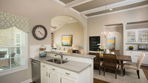 Kitchen to Dining Room | Hartford Plan