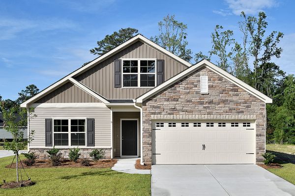 Ranch-style new home in Boiling Springs SC by Mungo Homes