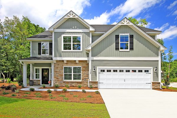 New home for sale in Easley with modern farmhouse design