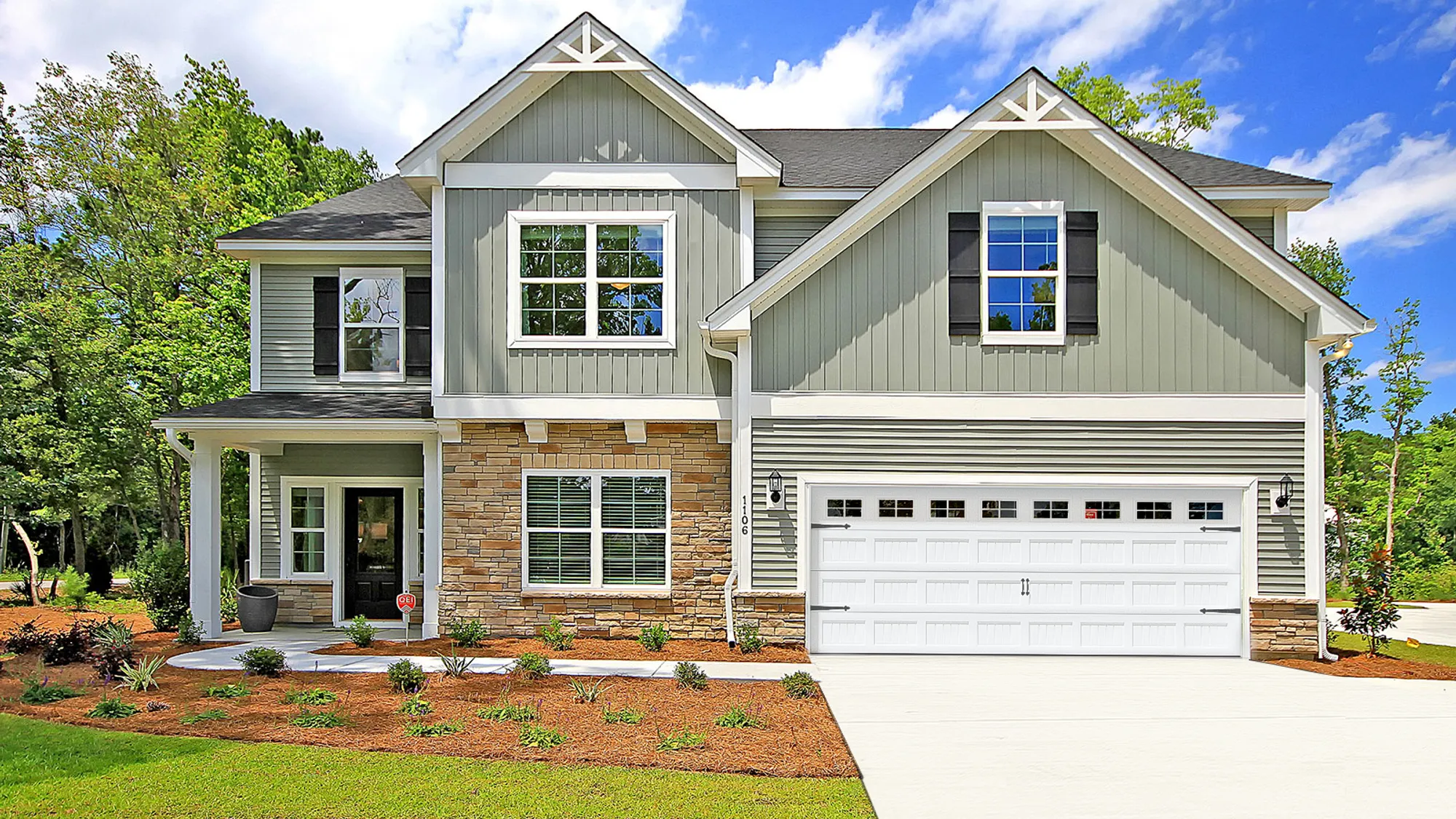 New home for sale in Easley with modern farmhouse design