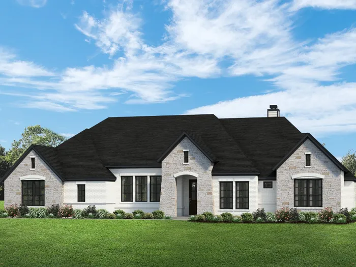 The Avery floor plan elevation