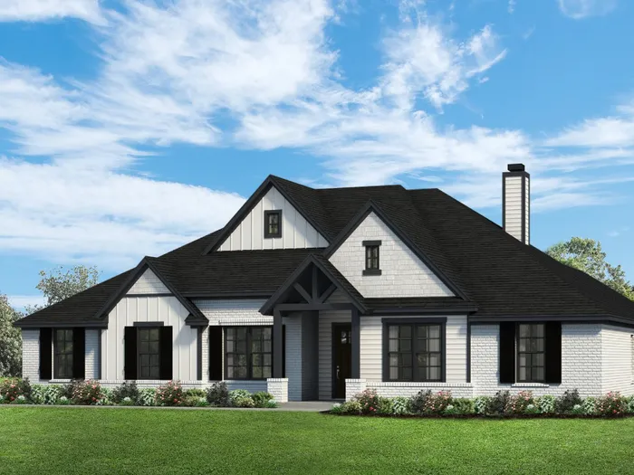 The Finley floor plan elevation