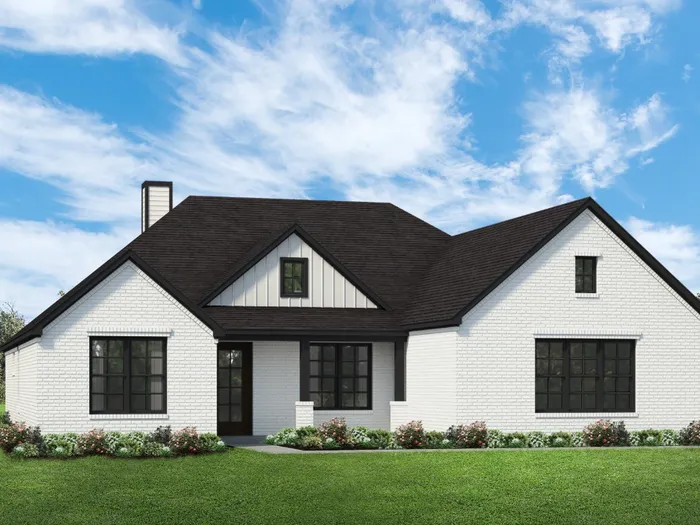 The Rhett floor plan elevation