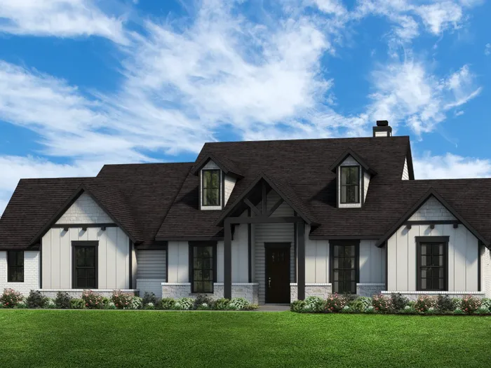 The Colin floor plan elevation