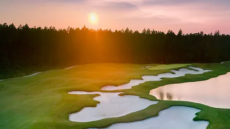 Luxury golf club in Florida