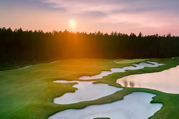 Luxury golf club in Florida