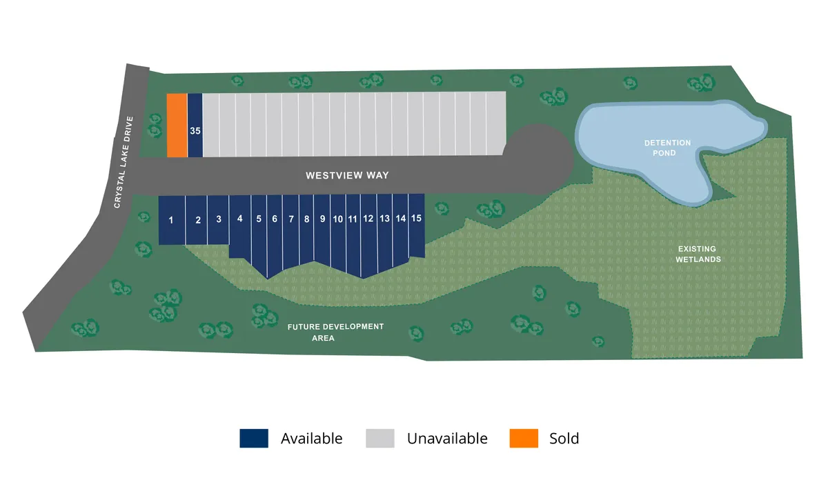 Westview Village Site Map - 1